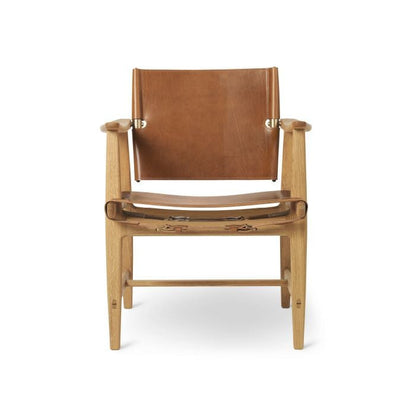 CARL HANSEN & SON（カールハンセン&サン）/BM1106/HUNTSMAN CHAIR（ハンツマンチェア）/オーク材/オイル仕上げ/Saddle Leather コニャック/真鍮【納期】ご注文後確認