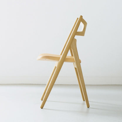 CARL HANSEN & SON（カールハンセン&サン）/CH29P/SAWBUCK CHAIR（ソーバックチェア）/オーク材/ソープ仕上げ/Leather group C/Sif 90/ダイニングチェア