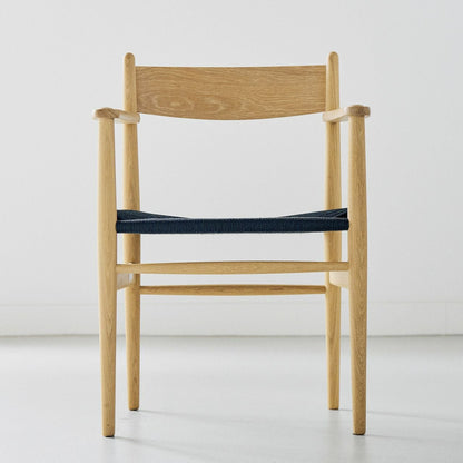 CARL HANSEN & SON（カールハンセン&サン）/CH37/ダイニングチェア/オーク材/ホワイトオイル仕上げ/ブラックペーパーコード【納期】ご注文後確認