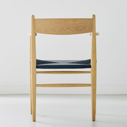 CARL HANSEN & SON（カールハンセン&サン）/CH37/ダイニングチェア/オーク材/ホワイトオイル仕上げ/ブラックペーパーコード【納期】ご注文後確認
