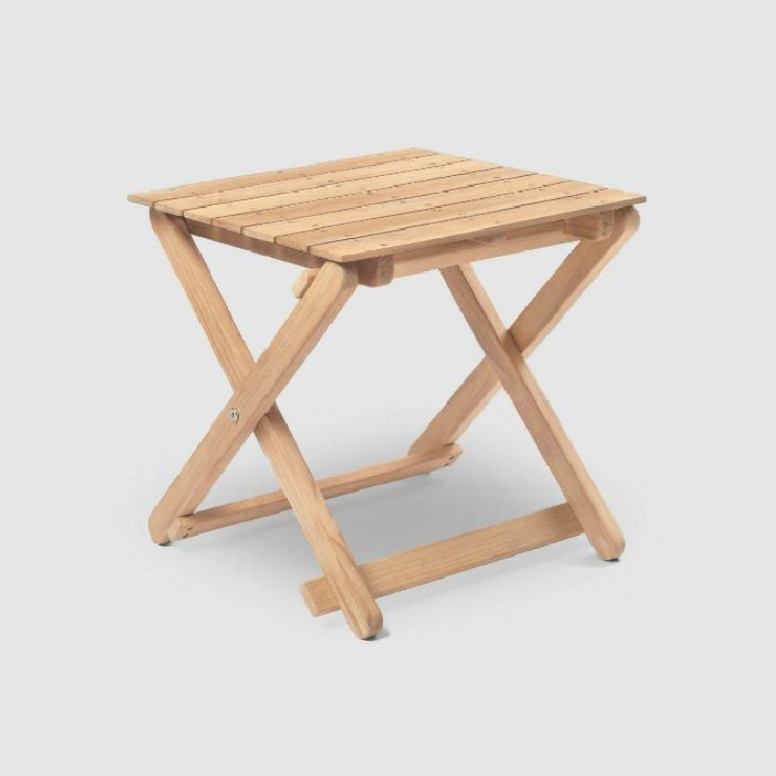 CARL HANSEN & SON（カールハンセン&サン）/BM5868（BMアウトドア デッキチェア シリーズ）/サイドテーブル/チーク材/無塗装 【納期】約3～4週間（メーカー欠品時を除く）