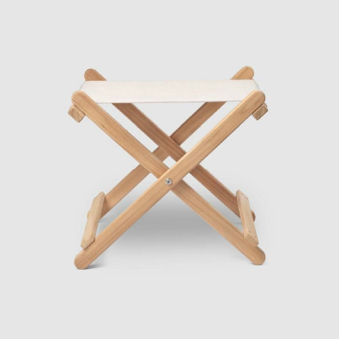 CARL HANSEN & SON（カールハンセン&サン）/BM5768（BMアウトドア デッキチェア シリーズ）/フットスツール/チーク材/無塗装 【納期】約3～4週間（メーカー欠品時を除く）