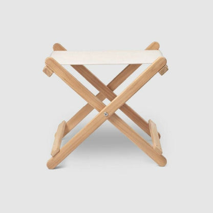 CARL HANSEN & SON（カールハンセン&サン）/BM5768（BMアウトドア デッキチェア シリーズ）/フットスツール/チーク材/無塗装 【納期】約3～4週間（メーカー欠品時を除く）