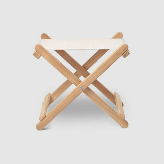 CARL HANSEN & SON（カールハンセン&サン）/BM5768（BMアウトドア デッキチェア シリーズ）/フットスツール/チーク材/無塗装 【納期】約3～4週間（メーカー欠品時を除く）