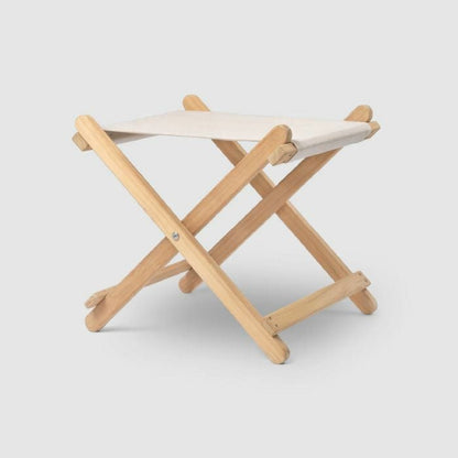 CARL HANSEN & SON（カールハンセン&サン）/BM5768（BMアウトドア デッキチェア シリーズ）/フットスツール/チーク材/無塗装 【納期】約3～4週間（メーカー欠品時を除く）