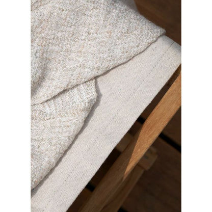 CARL HANSEN & SON（カールハンセン&サン）/BM5768（BMアウトドア デッキチェア シリーズ）/フットスツール/チーク材/無塗装 【納期】約3～4週間（メーカー欠品時を除く）