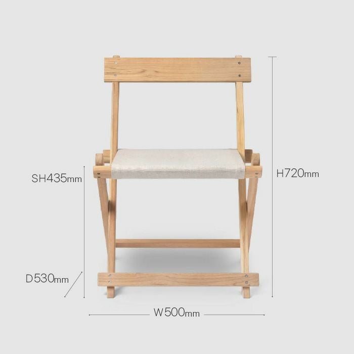 CARL HANSEN & SON（カールハンセン&サン）/BM4570（BMアウトドア デッキチェア シリーズ）/ダイニングチェア/チーク材/無塗装 【納期】約3～4週間（メーカー欠品時を除く）