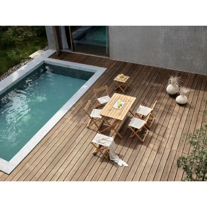 CARL HANSEN & SON（カールハンセン&サン）/BM4570（BMアウトドア デッキチェア シリーズ）/ダイニングチェア/チーク材/無塗装 【納期】約3～4週間（メーカー欠品時を除く）
