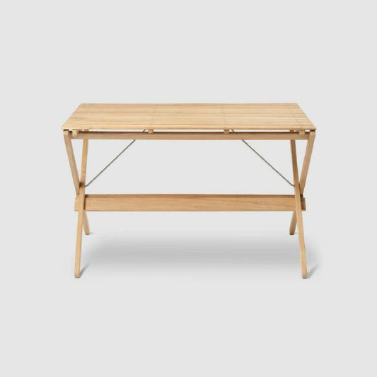 CARL HANSEN & SON（カールハンセン&サン）/BM3670（BMアウトドア デッキチェア シリーズ）/ダイニングテーブル/チーク材/無塗装 【納期】約3～4週間（メーカー欠品時を除く）