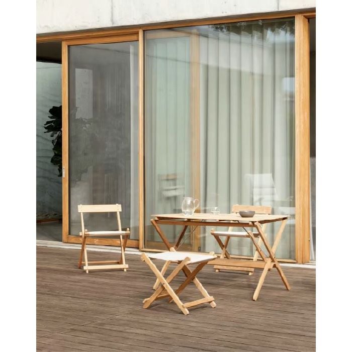 CARL HANSEN & SON（カールハンセン&サン）/BM3670（BMアウトドア デッキチェア シリーズ）/ダイニングテーブル/チーク材/無塗装 【納期】約3～4週間（メーカー欠品時を除く）