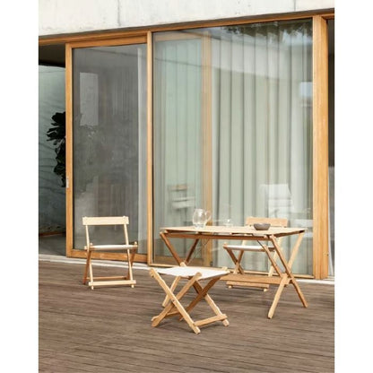 CARL HANSEN & SON（カールハンセン&サン）/BM3670（BMアウトドア デッキチェア シリーズ）/ダイニングテーブル/チーク材/無塗装 【納期】約3～4週間（メーカー欠品時を除く）