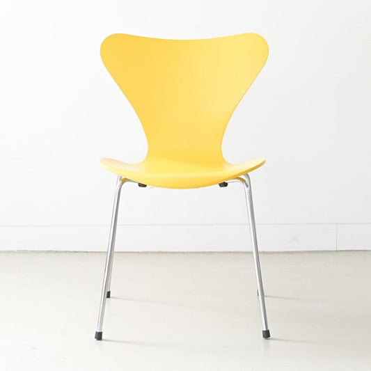 FRITZ HANSEN（フリッツハンセン）/SERIES 7（セブンチェア）/ダイニングチェア/トゥルーイエロー/ラッカー/クローム脚/Model 3107/SH43