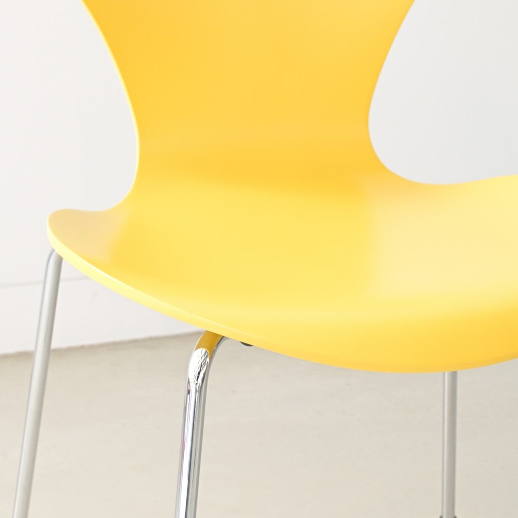 FRITZ HANSEN（フリッツハンセン）/SERIES 7（セブンチェア）/ダイニングチェア/トゥルーイエロー/ラッカー/クローム脚/Model 3107/SH43