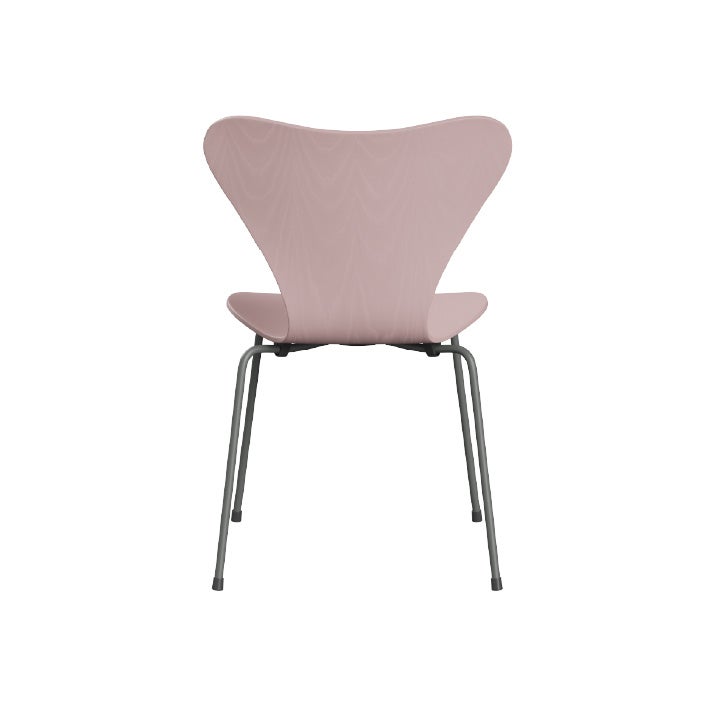 FRITZ HANSEN（フリッツハンセン）/SERIES 7（セブンチェア）/ダイニングチェア/ペールローズ/ラッカー/シルバーグレー脚/Model 3107/SH43
