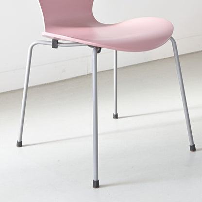 FRITZ HANSEN（フリッツハンセン）/SERIES 7（セブンチェア）/ダイニングチェア/ワイルドローズ/ラッカー/シルバーグレー脚/Model 3107/SH43