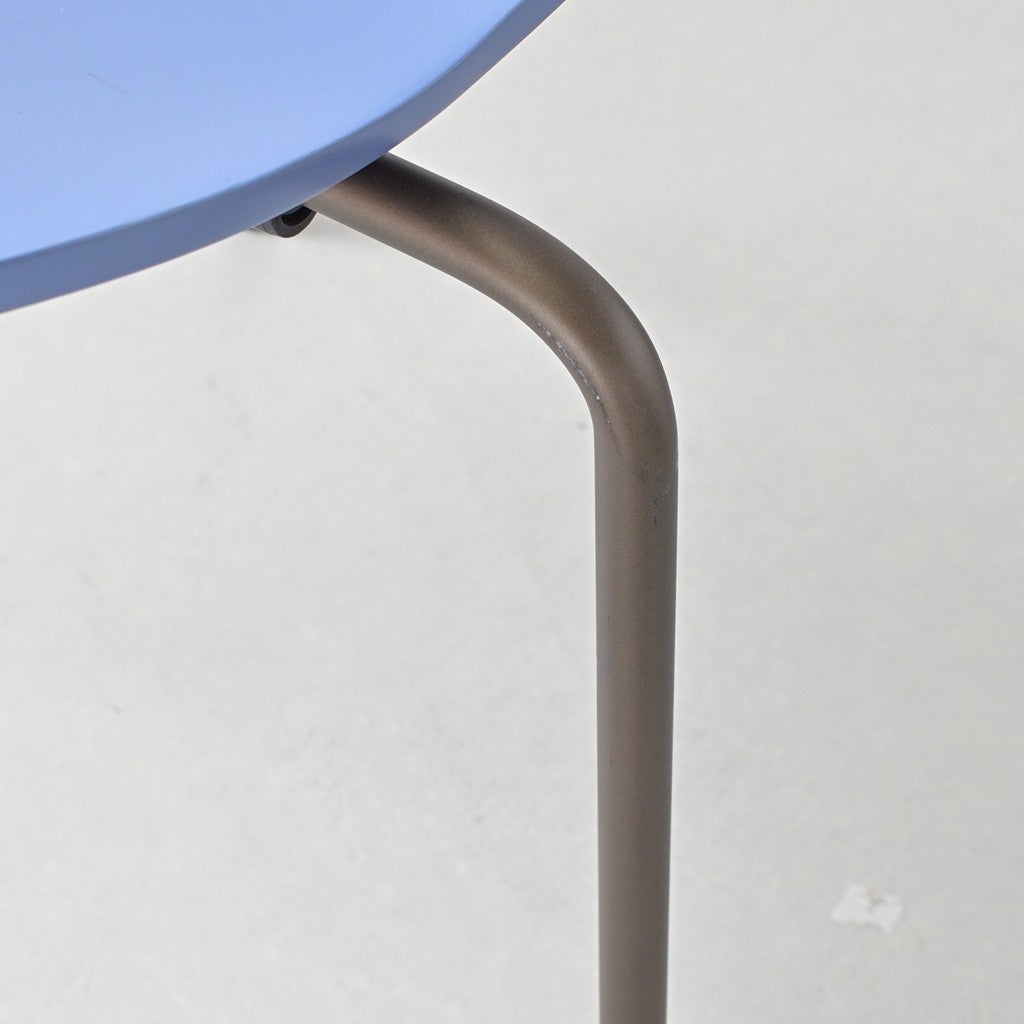 FRITZ HANSEN（フリッツハンセン）/SERIES 7（セブンチェア）/ダイニングチェア/ダスクブルー/ラッカー/ブラウンブロンズ脚/Model 3107/SH43