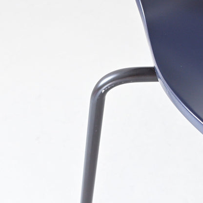 FRITZ HANSEN（フリッツハンセン）/SERIES 7（セブンチェア）/ダイニングチェア/ミッドナイトブルー/ラッカー/ブラック脚/Model 3107/SH43