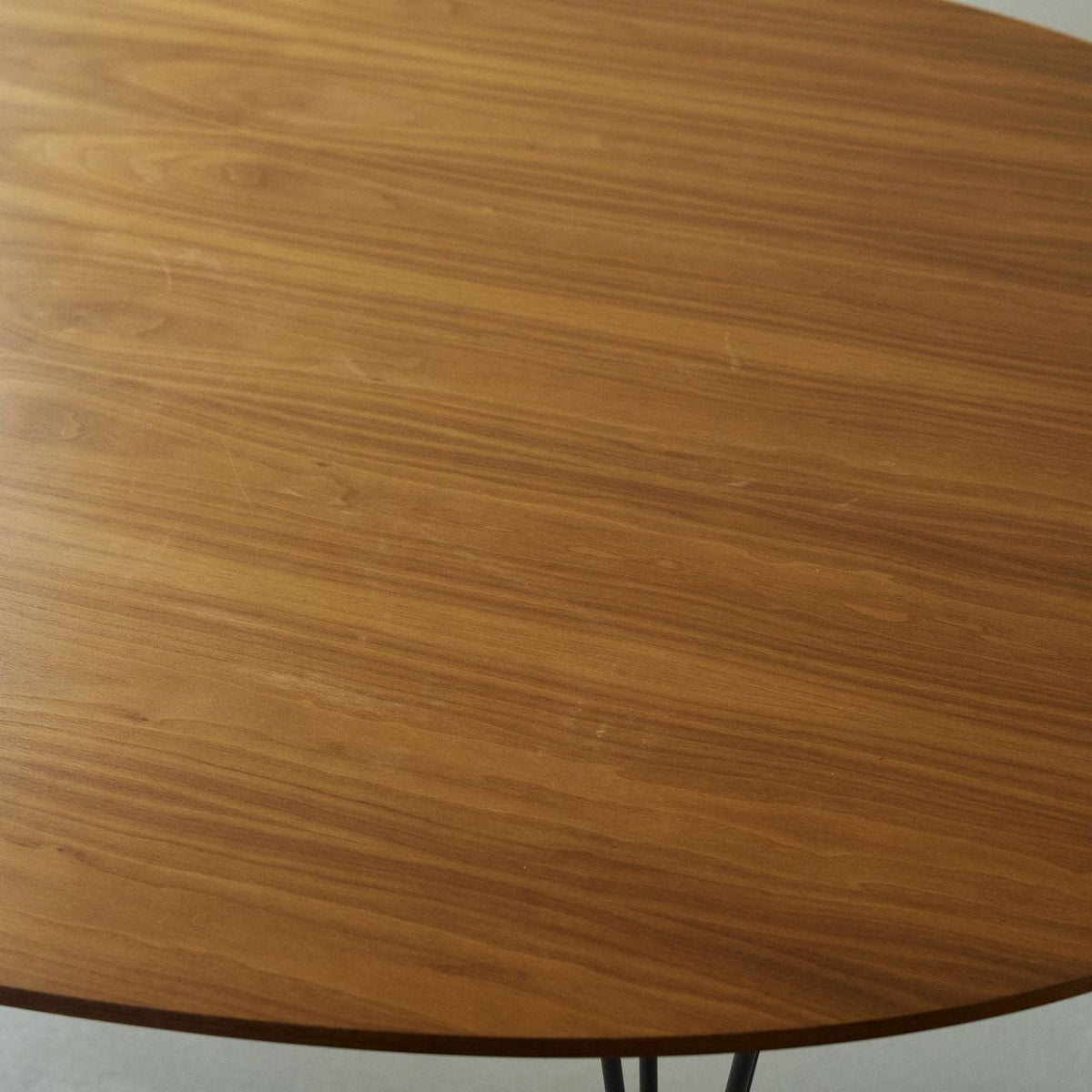 【店頭在庫品】FRITZ HANSEN（フリッツハンセン）/TABLE SERIES（テーブルシリーズ）/Super Elliptical table（スーパー楕円テーブル）B613/ダイニングテーブル/ウォルナット/ウォームグラファイト脚/180×120cm