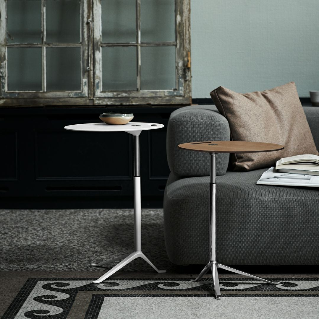 FRITZ HANSEN（フリッツハンセン）/Little Friend（リトルフレンド）/サイドテーブル/オーク/クローム脚/KS-11 【納期】ご注文後確認