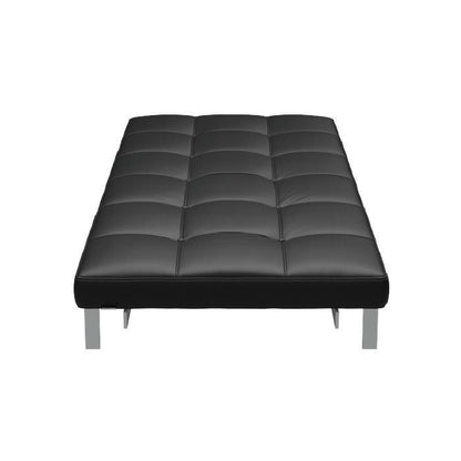 FRITZ HANSEN（フリッツハンセン）/PK80/Daybed（ディベッド）/グレースレザー（ブラック )/サテン仕上げステンレススチール脚 【納期】ご注文後確認