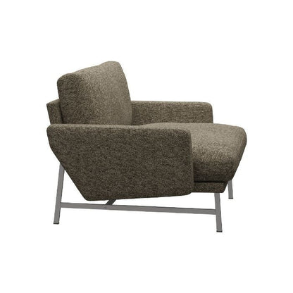 FRITZ HANSEN（フリッツハンセン）/LISSONI （リッソーニソファ）/ラウンジチェア/クレイ（ライトグレー 012）/マットポリッシュ仕上げステンレススチール脚/PL111 【納期】ご注文後確認