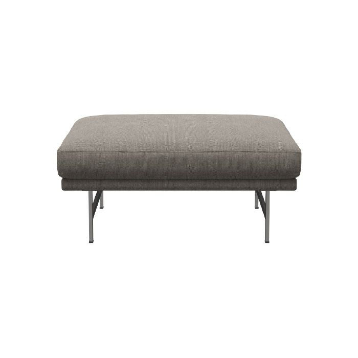 FRITZ HANSEN（フリッツハンセン）/LISSONI （リッソーニソファ）/プフ/クレイ（ライトグレー 012）/マットポリッシュ仕上げステンレススチール脚/PL110 【納期】ご注文後確認