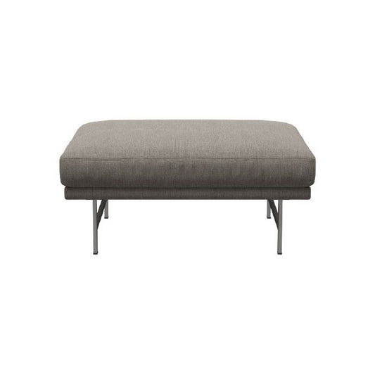 FRITZ HANSEN（フリッツハンセン）/LISSONI （リッソーニソファ）/プフ/クレイ（ライトグレー 012）/マットポリッシュ仕上げステンレススチール脚/PL110 【納期】ご注文後確認