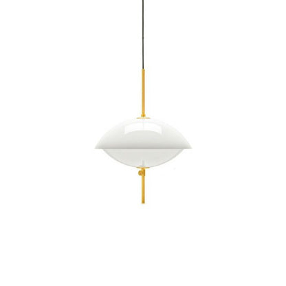 FRITZ HANSEN（フリッツハンセン）/CLAM（クラム）/ペンダントライト/オパールガラス/真鍮（無加工）/直径440mm/※要電気工事 【納期】約3～4週間（メーカー欠品時を除く）