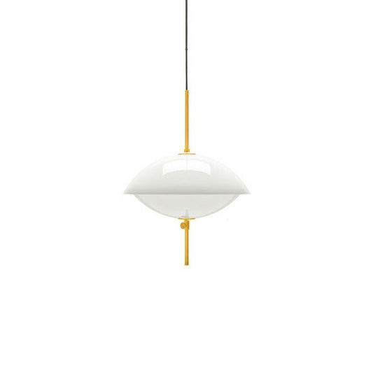 FRITZ HANSEN（フリッツハンセン）/CLAM（クラム）/ペンダントライト/オパールガラス/真鍮（無加工）/直径440mm/※要電気工事 【納期】約3～4週間（メーカー欠品時を除く）