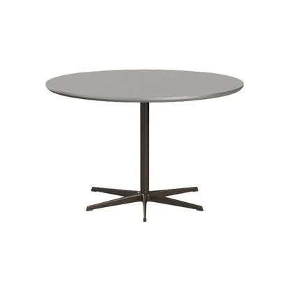 FRITZ HANSEN（フリッツハンセン）/TABLE SERIES（テーブルシリーズ）/CIRCULAR（円テーブル）A825/ダイニングテーブル/ラミネート（ブラウンオッタワ）/ブラウンブロンズ脚/直径120cm 【納期】ご注文後確認