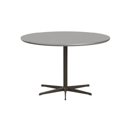 FRITZ HANSEN（フリッツハンセン）/TABLE SERIES（テーブルシリーズ）/CIRCULAR（円テーブル）A825/ダイニングテーブル/ラミネート（ブラウンオッタワ）/ブラウンブロンズ脚/直径120cm 【納期】ご注文後確認