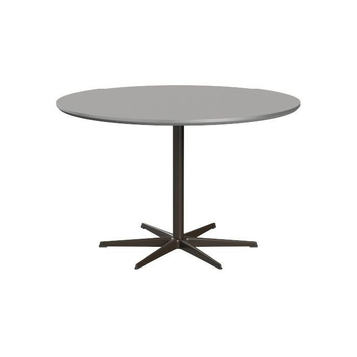 FRITZ HANSEN（フリッツハンセン）/TABLE SERIES（テーブルシリーズ）/CIRCULAR（円テーブル）A825/ダイニングテーブル/ラミネート（ブラウンオッタワ）/ブラウンブロンズ脚/直径120cm 【納期】ご注文後確認