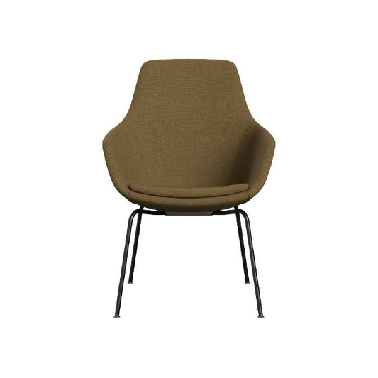 FRITZ HANSEN（フリッツハンセン）/LITTLE GIRAFFE（リトルジラフ）/ダイニングチェア/リウール（マスタード/ナチュラル 358）/ブラック脚/Model 3201 【納期】ご注文後確認