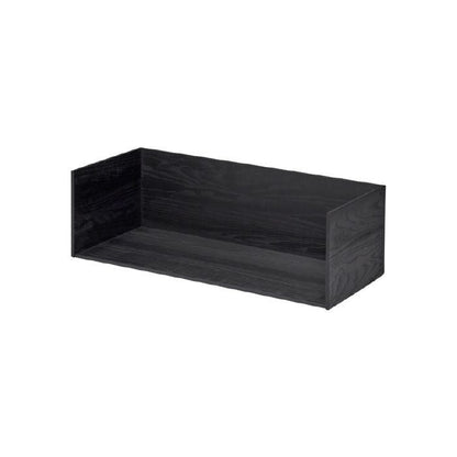 SKAGERAK（スカゲラック）/Vivlio Shelf（ビブリオ シェルフ）/モジュール シェルフ/木製棚/Large/オーク（ブラック） 【納期】ご注文後確認