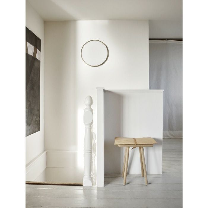 SKAGERAK（スカゲラック）/Georg Jubilee Stool（ジョージ ジュビリースツール）/オーク材/クッション付き（レザー/ナチュラル） 【納期】ご注文後確認
