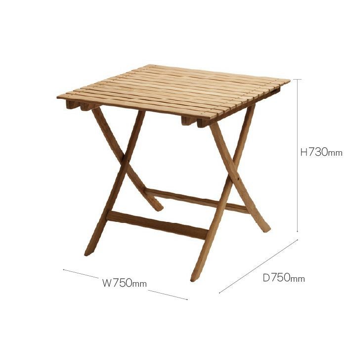 SKAGERAK（スカゲラック）/Selandia Table 75（セランディア）/テーブル/チーク材/幅75cm 【納期】ご注文後確認