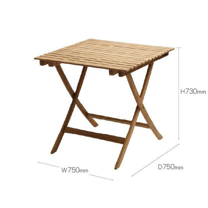 SKAGERAK（スカゲラック）/Selandia Table 75（セランディア）/テーブル/チーク材/幅75cm 【納期】ご注文後確認