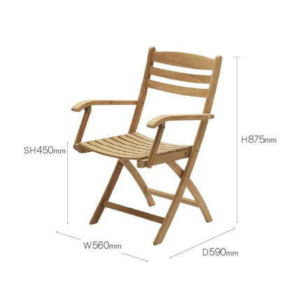 SKAGERAK（スカゲラック）/Selandia Armchair（セランディア）/アームチェア/チーク材 【納期】ご注文後確認