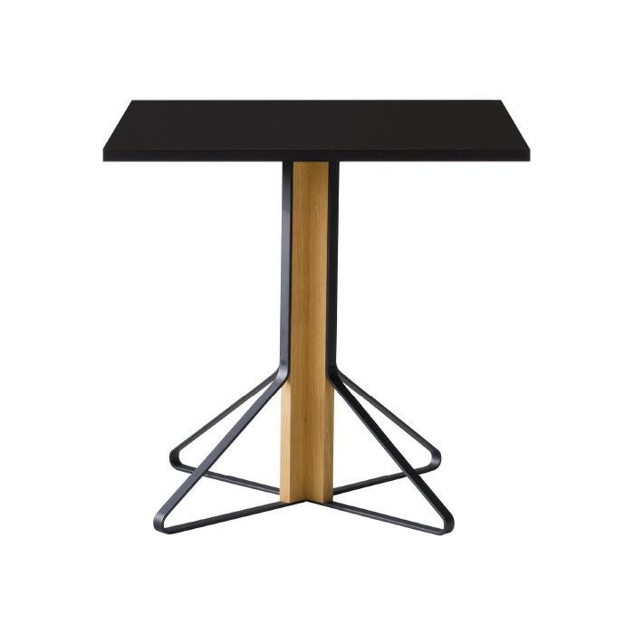 Artek（アルテック）/REB011/KAARI TABLE （カアリテーブル）/ブラックリノリウム/ブラックステインオーク脚【納期】ご注文後確認