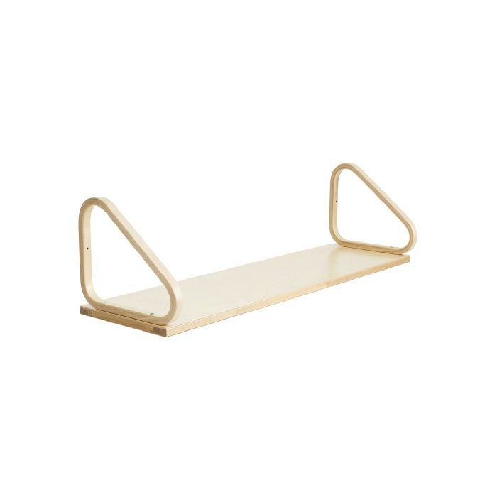 Artek（アルテック）/112B/WALL SHELF（ウォールシェルフ）/バーチ材/ナチュラルラッカー塗装仕上げ/W90×D25cm/壁付け棚 【納期】約3～4週間（メーカー欠品時を除く）