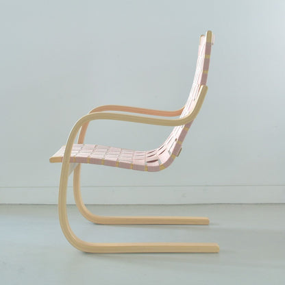 Artek（アルテック）/Armchair406（アームチェア406）/ラウンジチェア/バーチ材/ナチュラルラッカー仕上げ/ナチュラル レッド【納期】ご注文後確認