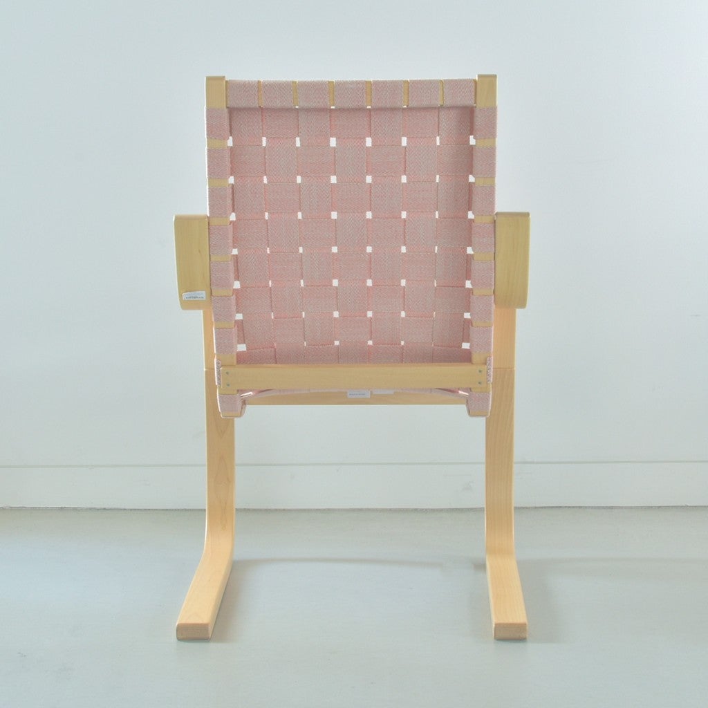 Artek（アルテック）/Armchair406（アームチェア406）/ラウンジチェア/バーチ材/ナチュラルラッカー仕上げ/ナチュラル レッド【納期】ご注文後確認