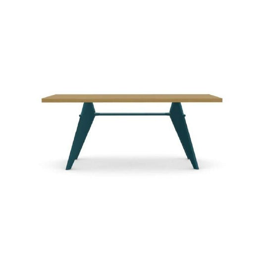 Vitra（ヴィトラ）/EM Table（EM テーブル）/ダイニングテーブル/ナチュラルオーク/ラッカー仕上げ/ブルーディナスティ/W180×D90cm【納期】2～3週間（メーカー欠品時除く）【納期】ご注文後確認