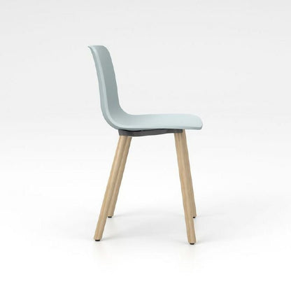 Vitra（ヴィトラ）/HAL RE WOOD（ハル リ ウッド）/ダイニングチェア/アイスグレーRE/ナチュラルオーク脚 【納期】ご注文後確認
