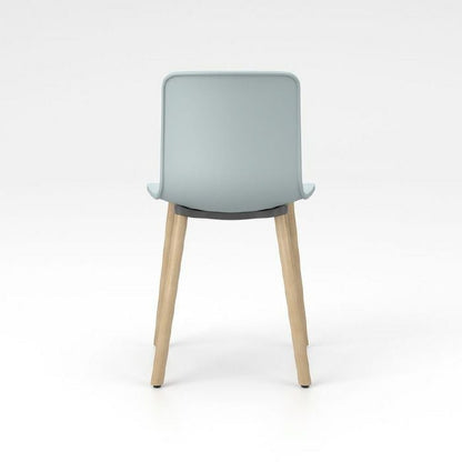 Vitra（ヴィトラ）/HAL RE WOOD（ハル リ ウッド）/ダイニングチェア/アイスグレーRE/ナチュラルオーク脚 【納期】ご注文後確認