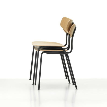 Vitra（ヴィトラ）/Moca（モカ）/ダイニングチェア/ナチュラルオーク/ラッカー仕上げ/ベーシックダーク脚 【納期】約3～4週間（メーカー欠品時を除く）