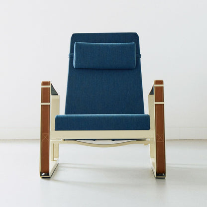 【店頭在庫品】Vitra（ヴィトラ）/Cit&eacute; （シテ）/ラウンジチェア/シート本体 Tress（18 royal blue melange）/ブランコロンブ