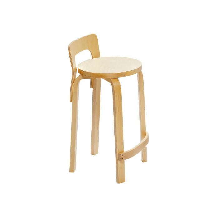 Artek/K65/ハイチェア/バーチ材/ナチュラルラッカー仕上げ 【納期】約3～4週間（メーカー欠品時を除く）