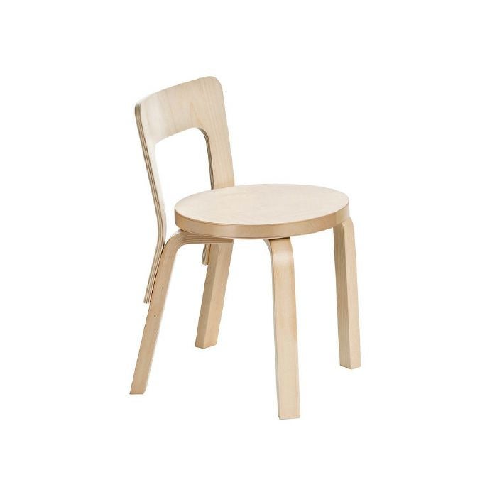Artek/N65/子供用チェア/バーチ材/ナチュラルラッカー仕上げ 【納期】約3～4週間（メーカー欠品時を除く）