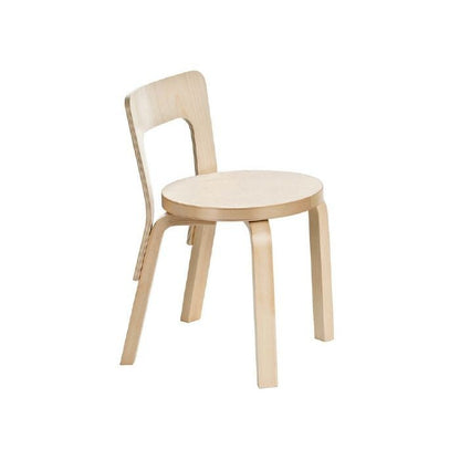 Artek/N65/子供用チェア/バーチ材/ナチュラルラッカー仕上げ 【納期】約3～4週間（メーカー欠品時を除く）